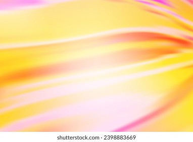 Plantilla brillante abstracta de vector amarillo rosa claro. Ilustración abstracta moderna con gradiente. Marco elegante para un libro de marca.