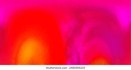 Light pink, yellow vector abstract triangle background. Modern abstract illustration with polygonal triangles. Background for mobile phones.