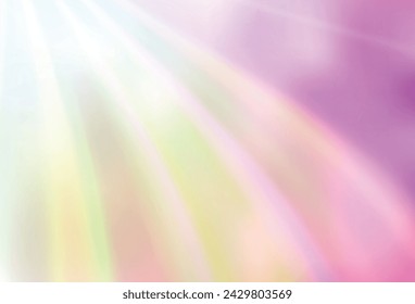 Light Pink, Yellow vector abstract layout. Creative illustration in halftone style with gradient. New style for your business design.