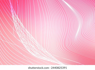 Rosa claro, amarillo vector abstracto fondo borroso. Ilustración abstracta moderna con gradiente. Fondo para diseños.