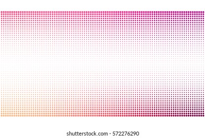 Light Pink, Yellow vector abstract pattern with circles. Geometry template for your business design. Background with colored spheres.