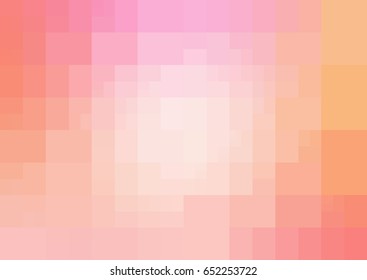 Light Pink, Yellow vector abstract textured polygonal background. Blurry rectangle design. Pattern can be used for background.