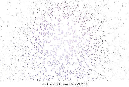 Light Pink, Yellow vector abstract pattern with circles. Geometry template for your business design. Background with colored spheres.