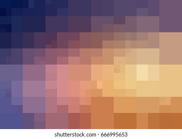 Light Pink, Yellow vector abstract textured polygonal background. Blurry rectangle design. Pattern can be used for background.