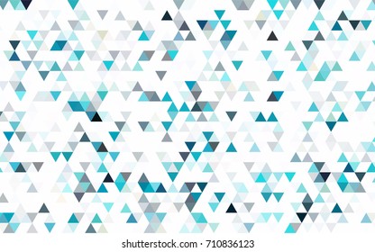 Light Pink, Yellow vector abstract polygonal pattern. A sample with polygonal shapes. Triangular pattern for your business design.