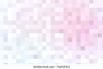 Light Pink, Yellow vector abstract textured polygonal background. Blurry rectangular design. The pattern with repeating rectangles can be used for background.