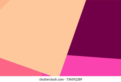 Light Pink, Yellow vector abstract textured polygonal background. Blurry rectangular design. The pattern with repeating rectangles can be used for background.