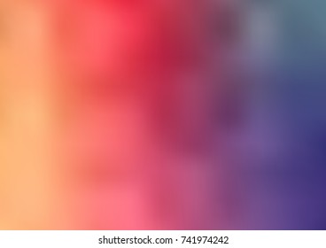 Light Pink, Yellow vector abstract blurred pattern. Modern geometrical abstract illustration with gradient. A completely new template for your business design.