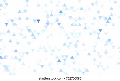 Light Pink, Yellow vector abstract mosaic pattern. Shining illustration, which consist of triangles. Brand-new style for your business design.