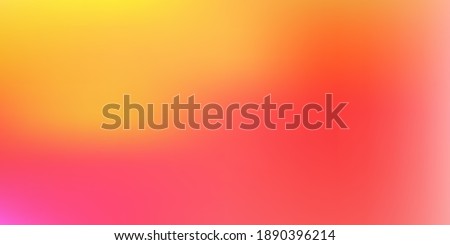 Light pink, yellow vector abstract blur texture. Shining colorful blur illustration in abstract style. Your design for applications.