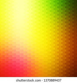 Light Pink, Yellow vector backdrop with rectangles. Colorful illustration with gradient rectangles and squares. Design for your business promotion.