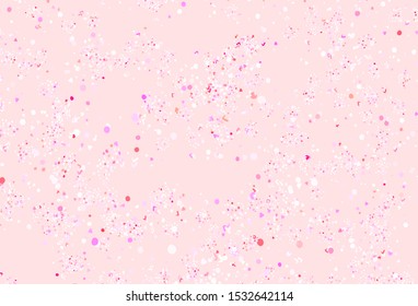 Light Pink, Yellow vector backdrop with memphis shapes. Illustration with colorful gradient shapes in abstract style. Background for a cell phone.