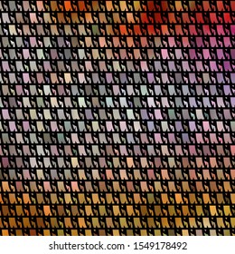 Light Pink, Yellow vector backdrop with lines, triangles. Modern abstract illustration with colorful triangles. Pattern for websites.