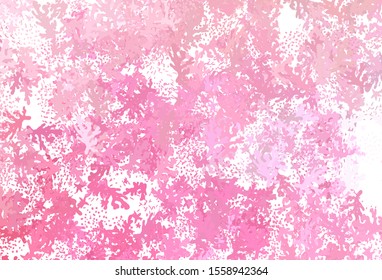 Light Pink, Yellow vector backdrop with memphis shapes. Modern abstract illustration with colorful random forms. Modern design for your business card.