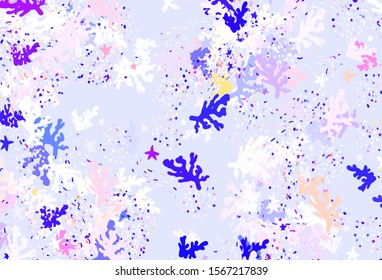 Light Pink, Yellow vector backdrop with memphis shapes. Illustration with colorful gradient shapes in abstract style. Simple design for your web site.