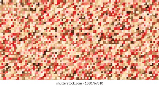 Light Pink, Yellow vector backdrop with rectangles. Abstract gradient illustration with rectangles. Pattern for commercials, ads.