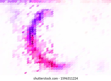 Light Pink, Yellow vector backdrop with dots. Modern abstract illustration with colorful water drops. Pattern for textures of wallpapers.