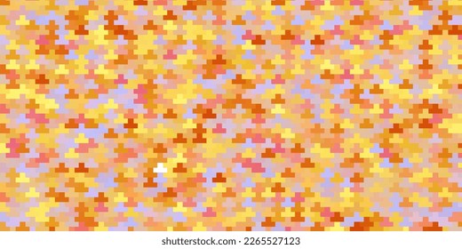 Light Pink, Yellow vector backdrop with rectangles. New abstract illustration with rectangular shapes. Best design for your ad, poster, banner.