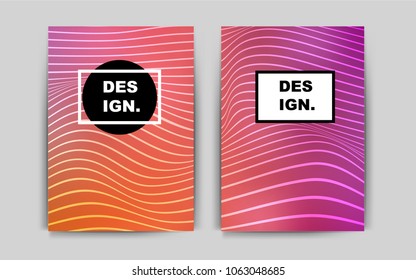 Light Pink, Yellow vector background for presentations. Abstract booklet on colored background with gradient. The pattern can be used for any ad, booklets.