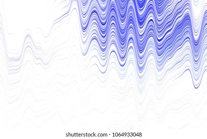 Light Pink, Yellow vector background with lava shapes. Glitter abstract illustration with wry lines. Pattern for your business design.