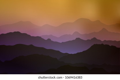 Light Pink, Yellow vector background with lava shapes. An elegant bright illustration with gradient. Textured wave pattern for backgrounds.