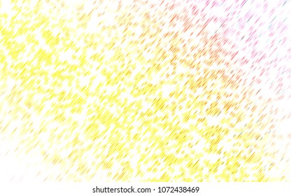 Light Pink, Yellow vector background with straight lines. Blurred decorative design in simple style with lines. The template can be used as a background.