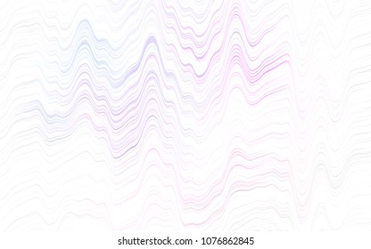 Light Pink, Yellow vector background with abstract circles. An elegant bright illustration with gradient. Textured wave pattern for backgrounds.