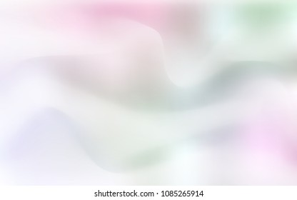 Light Pink, Yellow vector background with bent lines. Colorful illustration in abstract marble style with gradient. New composition for your brand book.