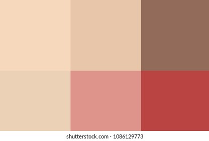 Light Pink, Yellow vector background with bright palette. Decorative design of colorful palette. Pattern for easy creation of leaflets, banners, booklets.