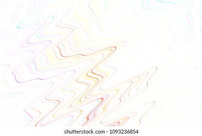 Light Pink, Yellow vector background with straight lines. Shining colored illustration with sharp stripes. Best design for your ad, poster, banner.