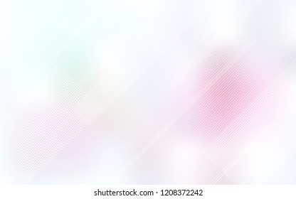 Light Pink, Yellow vector background with straight lines. Modern geometrical abstract illustration with Lines. The pattern for ad, booklets, leaflets.