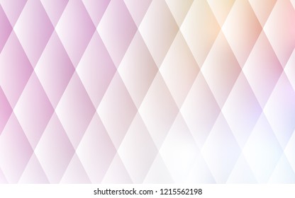 Light Pink, Yellow vector background with rectangles. Illustration with set of colorful rectangles. Pattern for commercials.