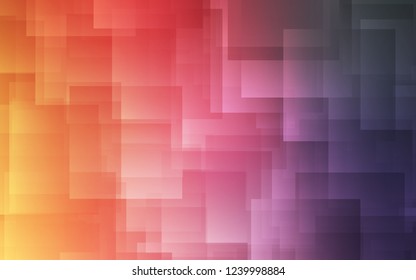Light Pink, Yellow vector background with straight lines. Modern geometrical abstract illustration with Lines. Best design for your ad, poster, banner.