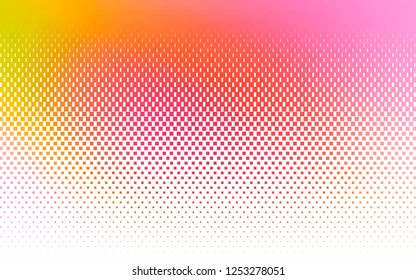 Light Pink, Yellow vector background with rectangles. Modern abstract illustration with colorful rectangles. Pattern can be used for websites.