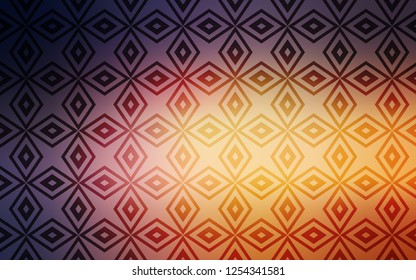 Light Pink, Yellow vector background with rectangles. Decorative design in abstract style with rectangles. Best design for your ad, poster, banner.