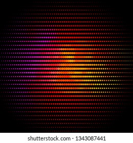 Light Pink, Yellow vector background with circles. Abstract illustration with colorful spots in nature style. New template for your brand book.