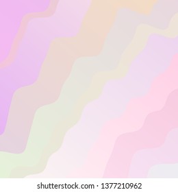 Light Pink, Yellow vector background with lines. Abstract gradient illustration with wry lines. Smart design for your promotions.