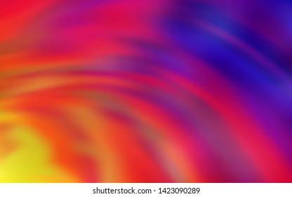 Light Pink, Yellow vector background with lines. Brand new colorful illustration in simple style. A new texture for your  ad, booklets, leaflets.