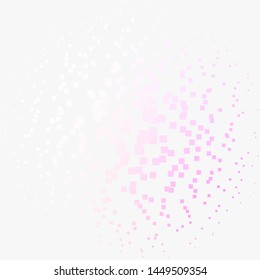 Light Pink, Yellow vector background with rectangles. Modern design with rectangles in abstract style. Pattern for business booklets, leaflets