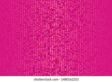 Light Pink, Yellow vector background with spots. Beautiful colored illustration with blurred circles in nature style. Design for poster, banner of websites.