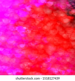 Light Pink, Yellow vector background with circles. Modern abstract illustration with colorful circle shapes. Design for posters, banners.