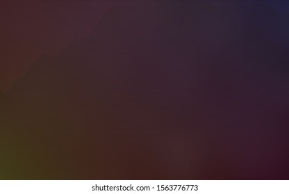 Light Pink, Yellow vector background with bent ribbons. Shining illustration, which consist of blurred lines, circles. A completely new memphis design for your business.