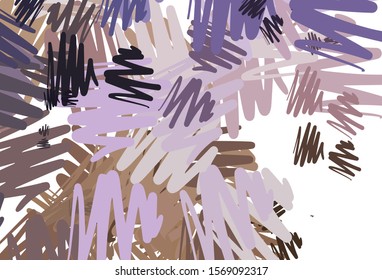 Light Pink, Yellow vector background with straight lines. Glitter abstract illustration with colorful sticks. Pattern for your busines websites.