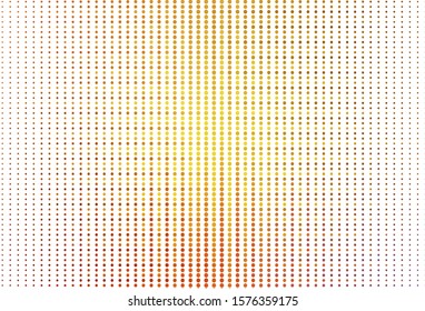 Light Pink, Yellow vector background with bubbles. Blurred bubbles on abstract background with colorful gradient. Design for poster, banner of websites.