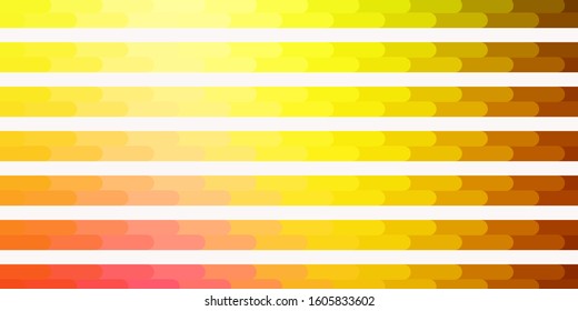 Light Pink, Yellow vector background with lines. Gradient abstract design in simple style with sharp lines. Smart design for your promotions.