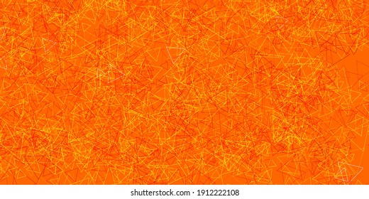 Hellrosa, gelber Vektorhintergrund mit polygonalen Formen. Klare abstrakte Illustration mit Dreiecksformen im modernen Stil. Starten Sie Design für Inspiration.