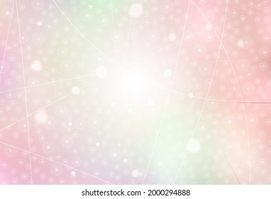 Light Pink, Yellow vector background with stright stripes. Blurred decorative design in simple style with lines. Pattern for ad, booklets, leaflets.