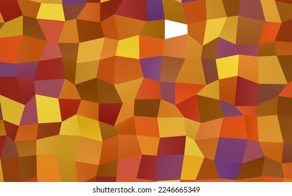 Borde vectorial amarillo y rosa claro de rectángulos y cuadrados. Tejidos y mantas de estilo. Patrón geométrico rectangular. Patrón repetitivo con formas rectangulares.