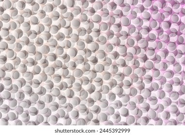 Light Pink, Yellow vector background with spots. Abstract illustration with colored bubbles in nature style. Pattern for beautiful websites.