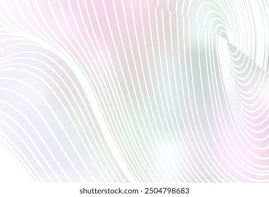 Light Pink, Yellow vector background with stright stripes. Modern geometrical abstract illustration with Lines. Best design for your ad, poster, banner.